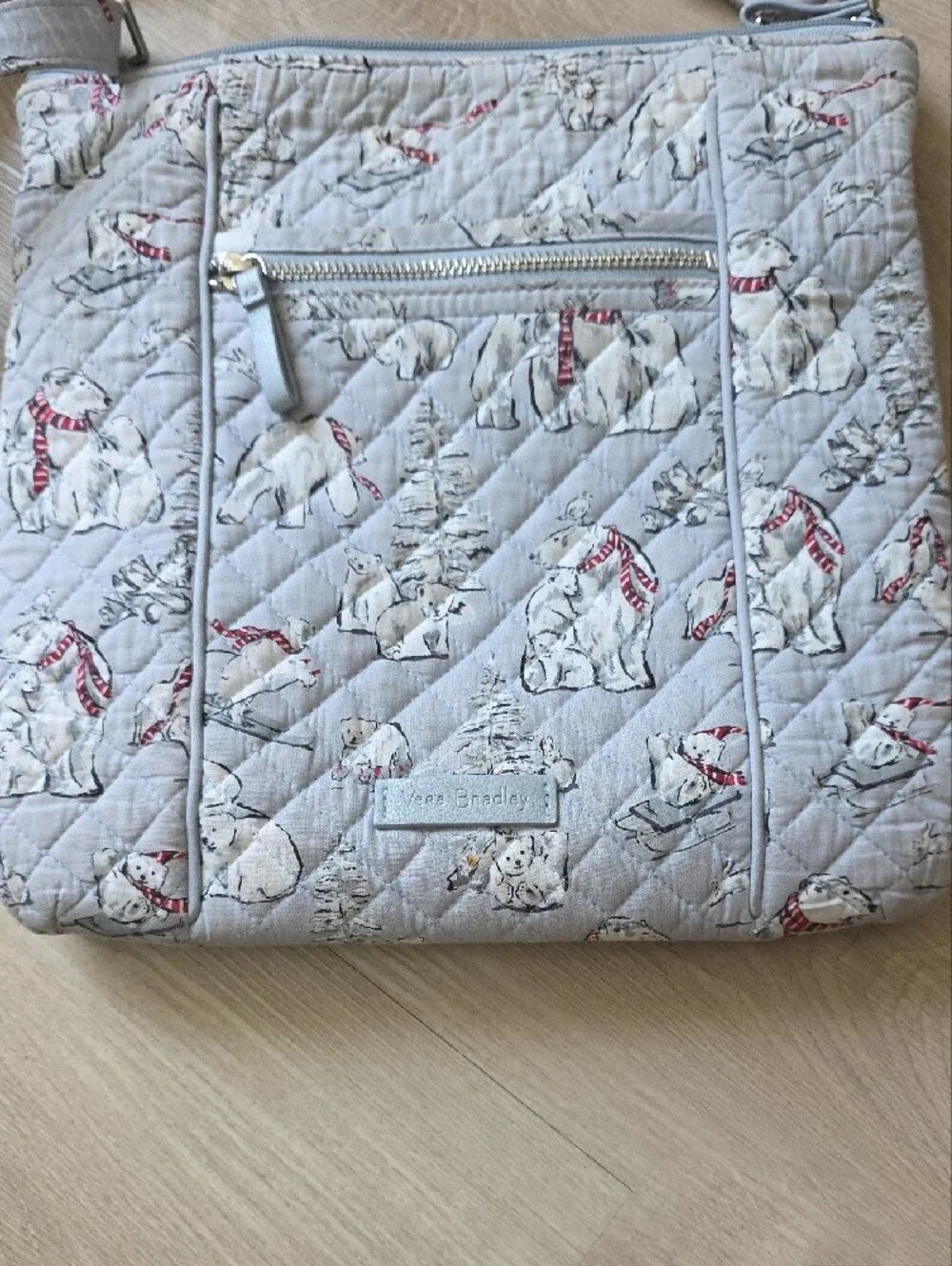 Vera Bradley  Hipster Crossbody Bag - Beary Merry Polar Bears